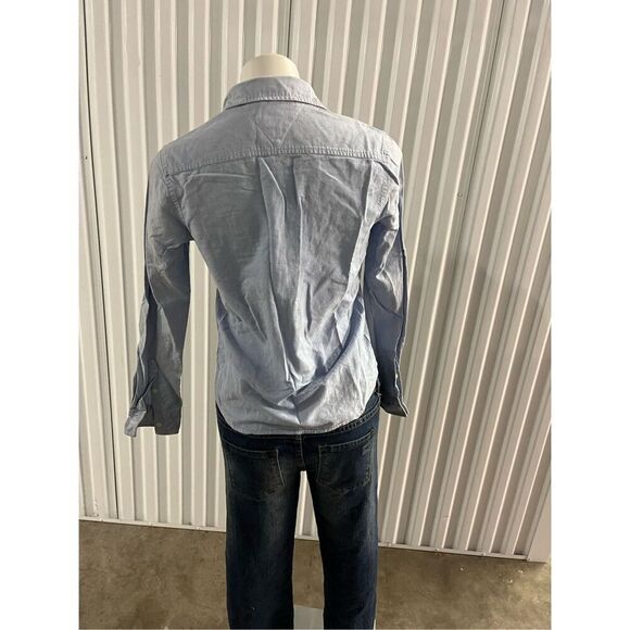 Tommy Hilfiger button down top size 4 - Picture 2 of 3